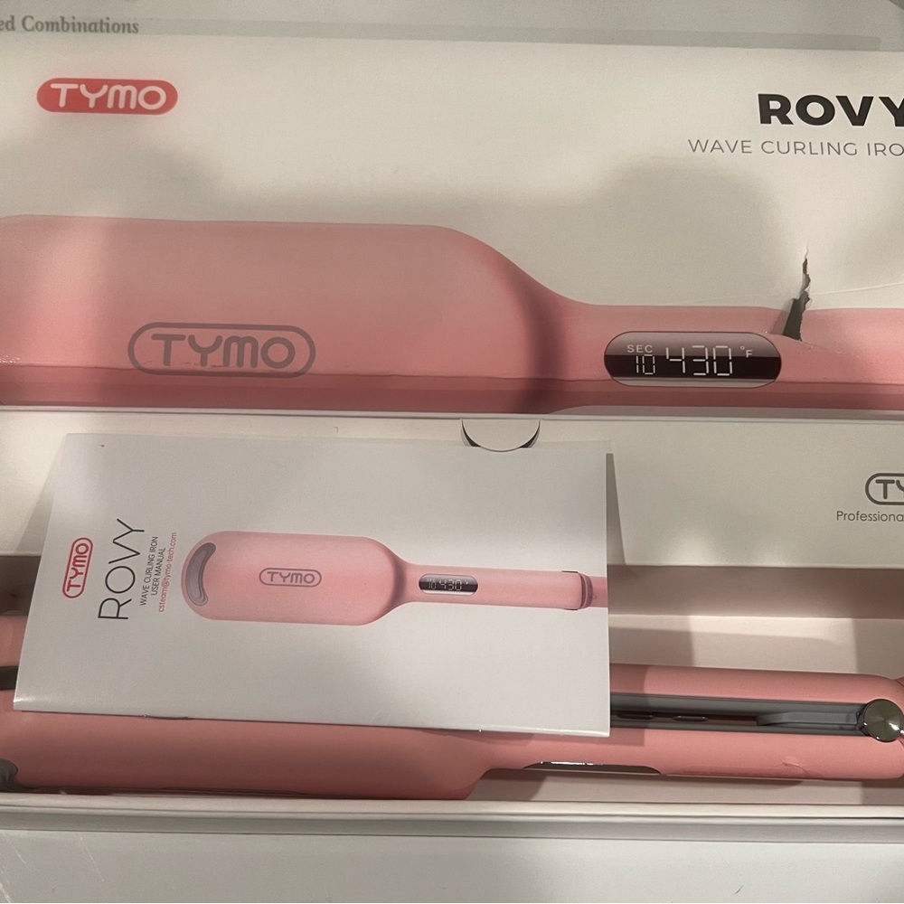 Pink Wave Curling Iron